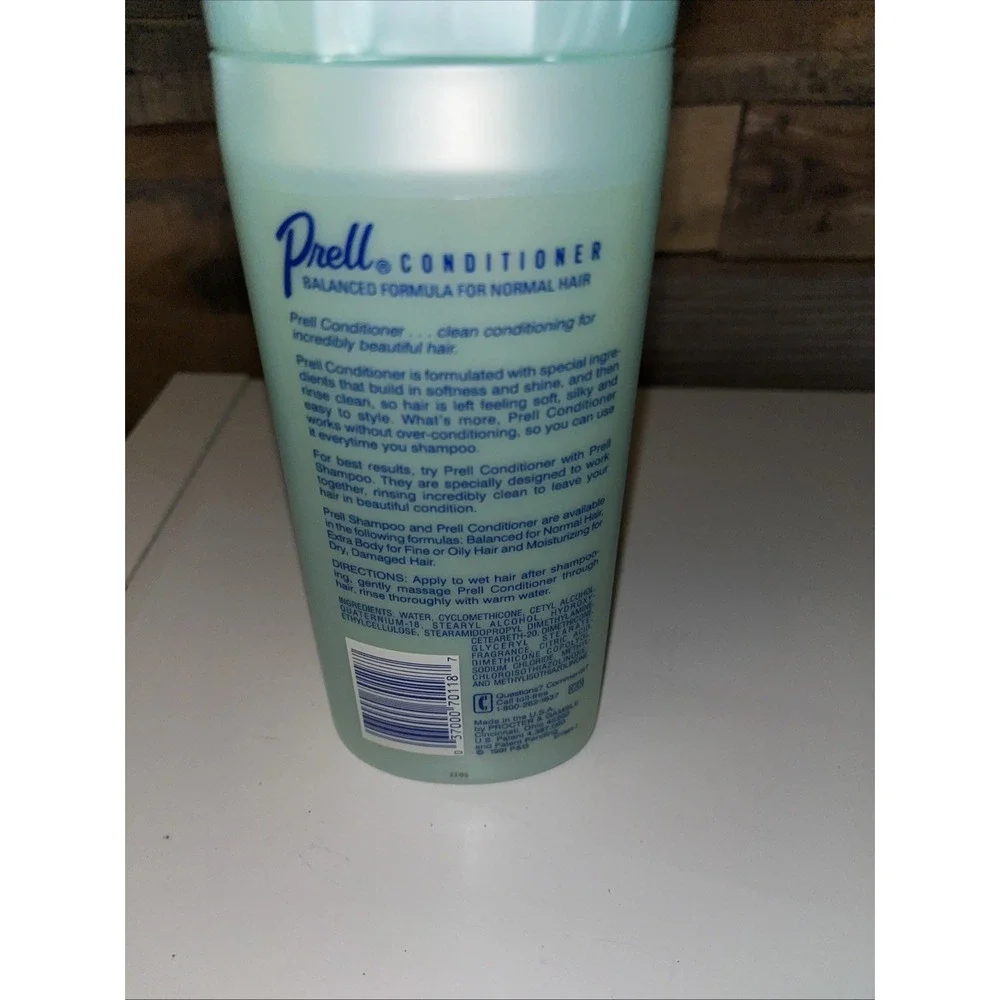 Vintage Prell Conditioner Balanced‎ Formula Normal Hair VTG 1991 Movie Prop